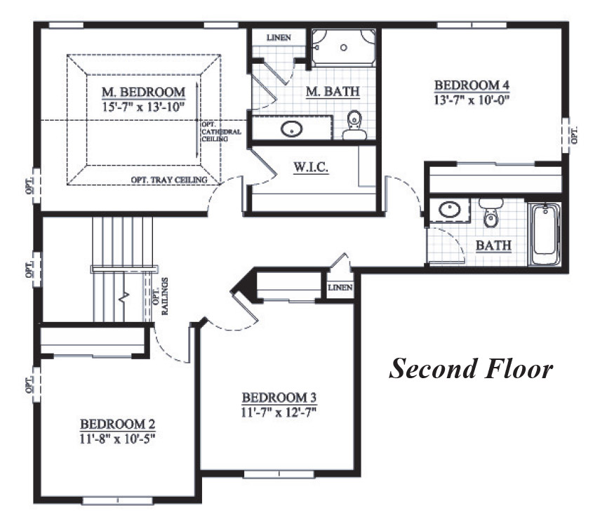 The Adams Custom Home Loos Homes