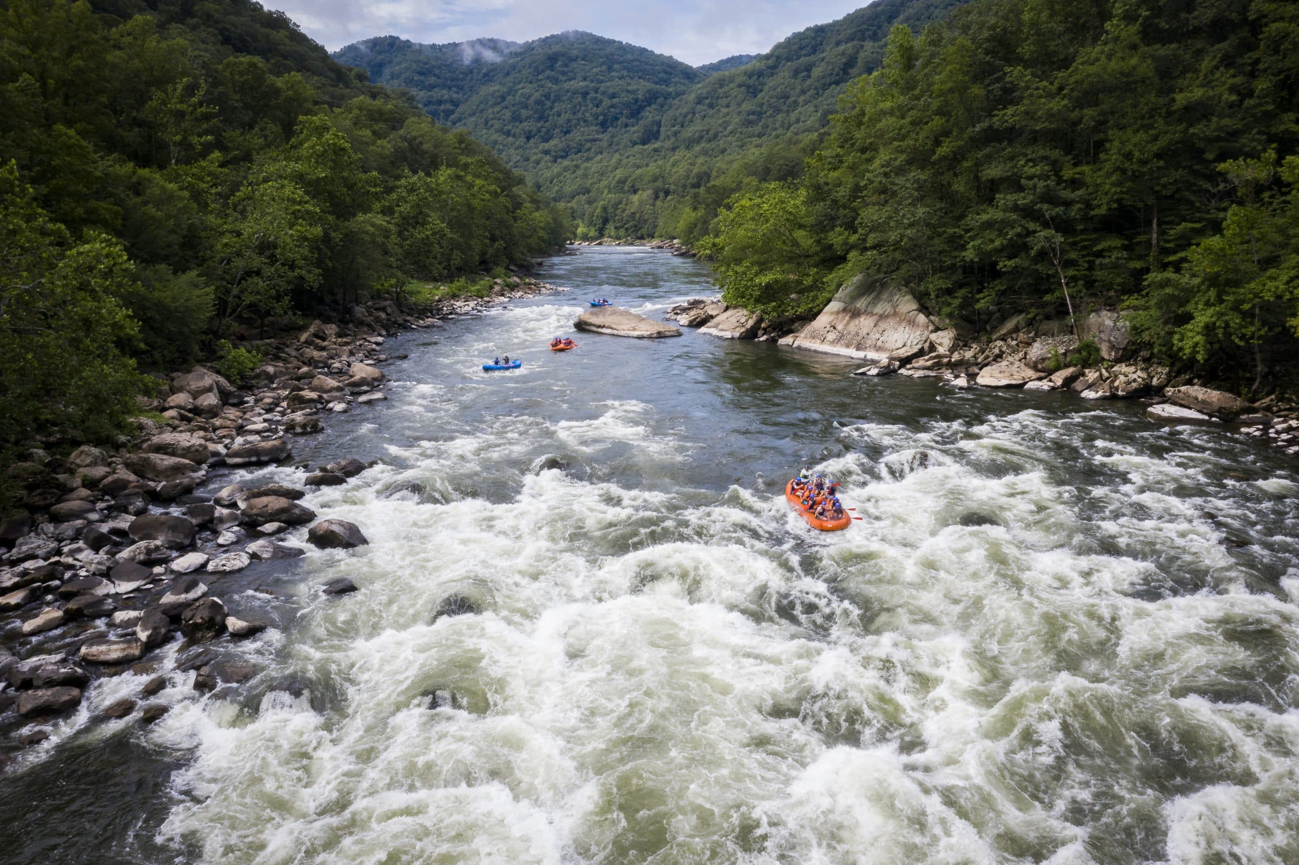 Fall rafting season set on West Virginia’s Gauley River