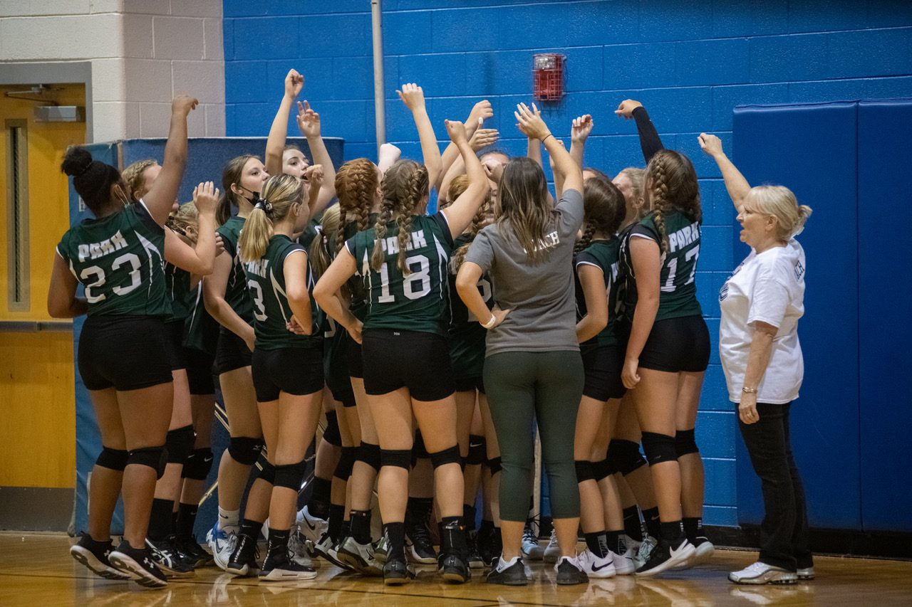 Middle School Volleyball Park sweeps Beckley Stratton