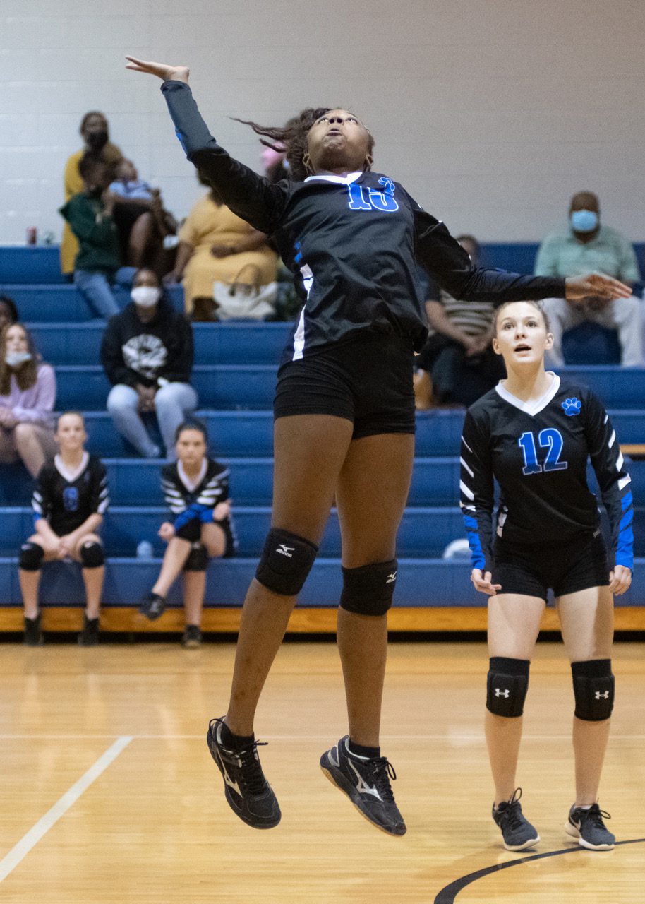 Middle School Volleyball Park sweeps Beckley Stratton