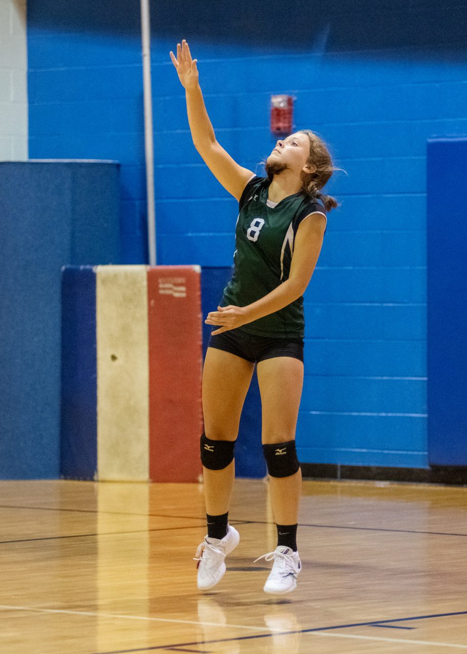 Middle School Volleyball Park sweeps Beckley Stratton