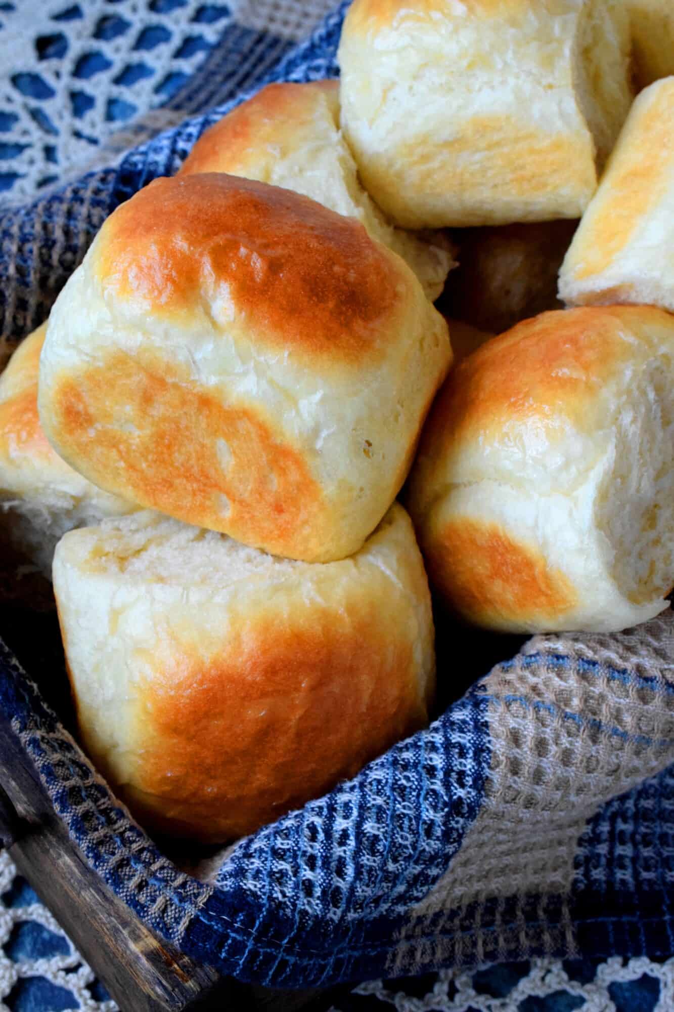 Jumbo No Knead Dinner Rolls Lord Byron's Kitchen