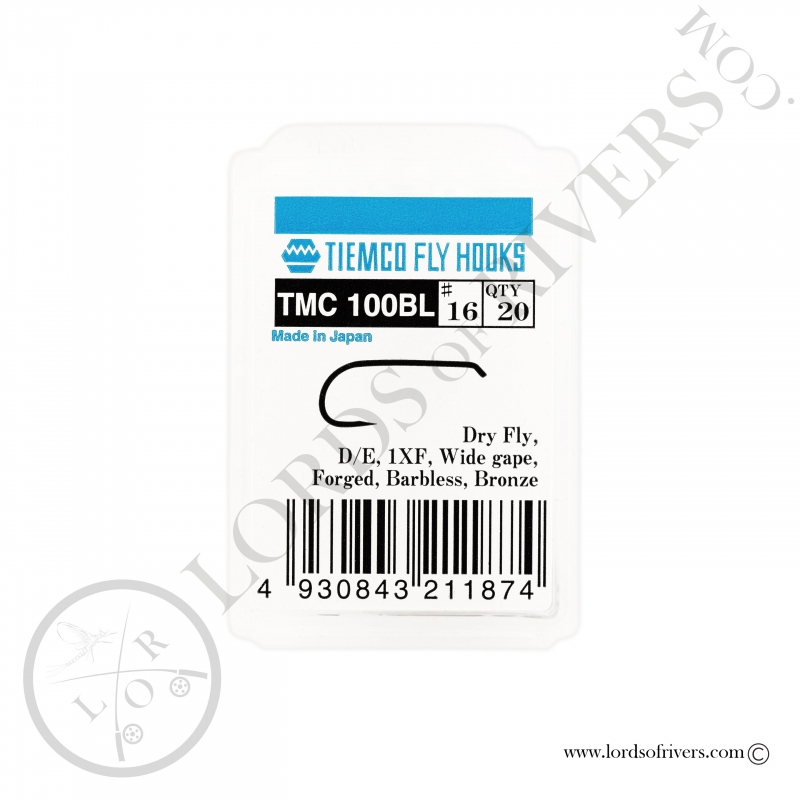 Dry fly hook Tiemco TMC 100BL