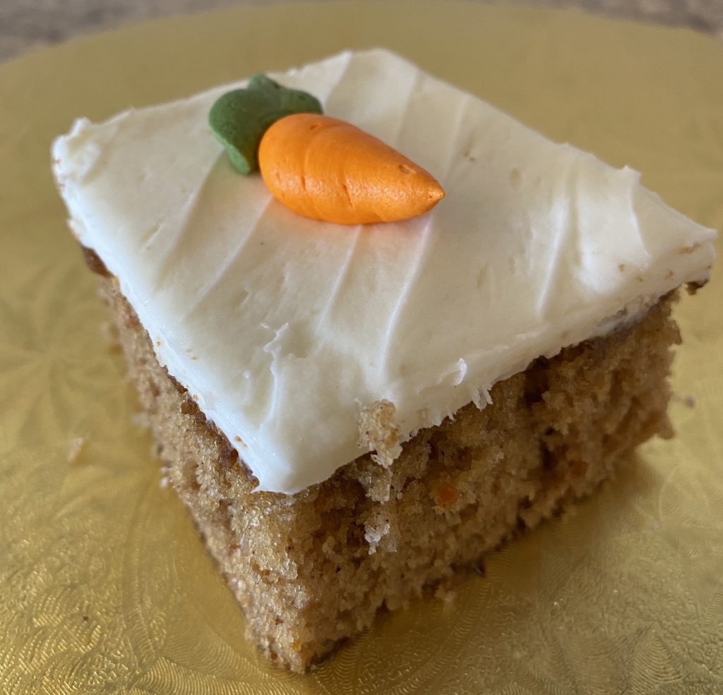 Carrot Cake Slice Lorelei Bittner's Bakery