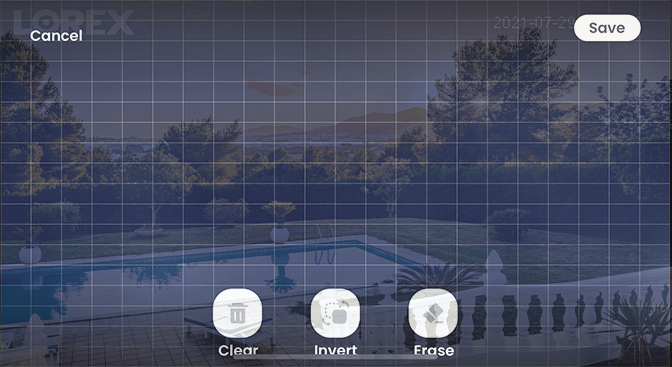 Lorex App - Configuring Motion Detection Settings | LOREX Support