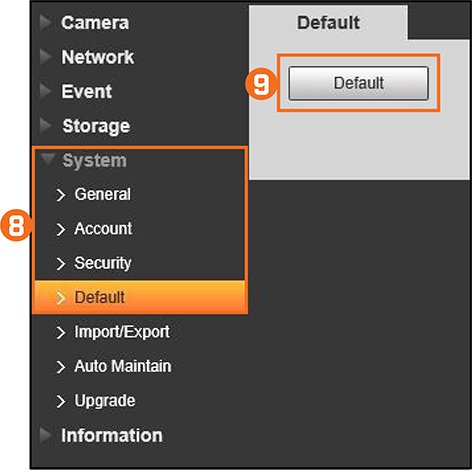 Resetting Passwords on IP Cameras – Lorex Corporation US