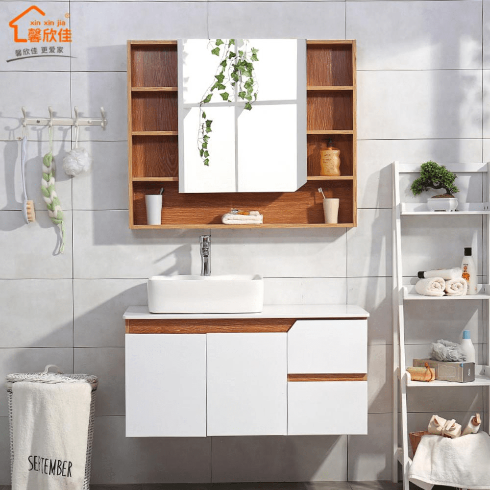 Floating Bathroom Vanity 36 Inch,Plywood Bathroom Vanity