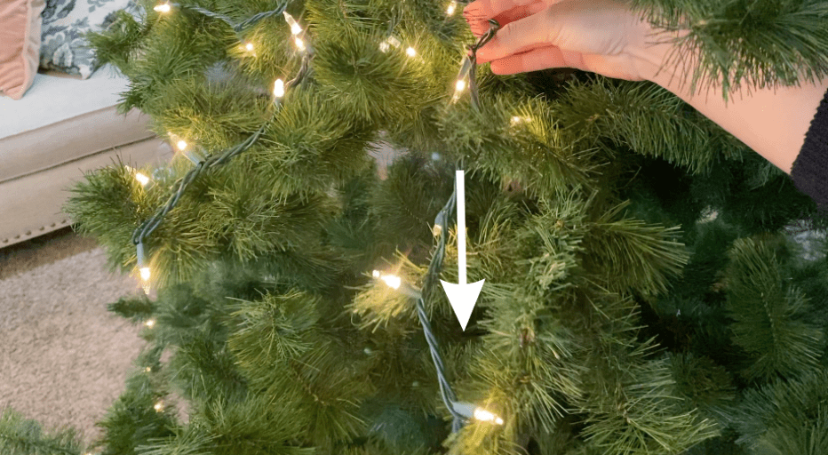 How to Hang Christmas Tree Lights for Maximum TWINKLE! Lost & Found Decor