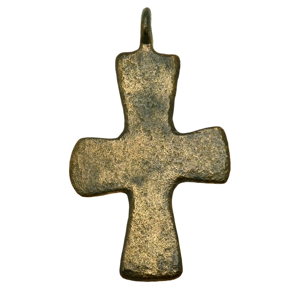 Ancient Eastern Roman Empire Bronze Cross