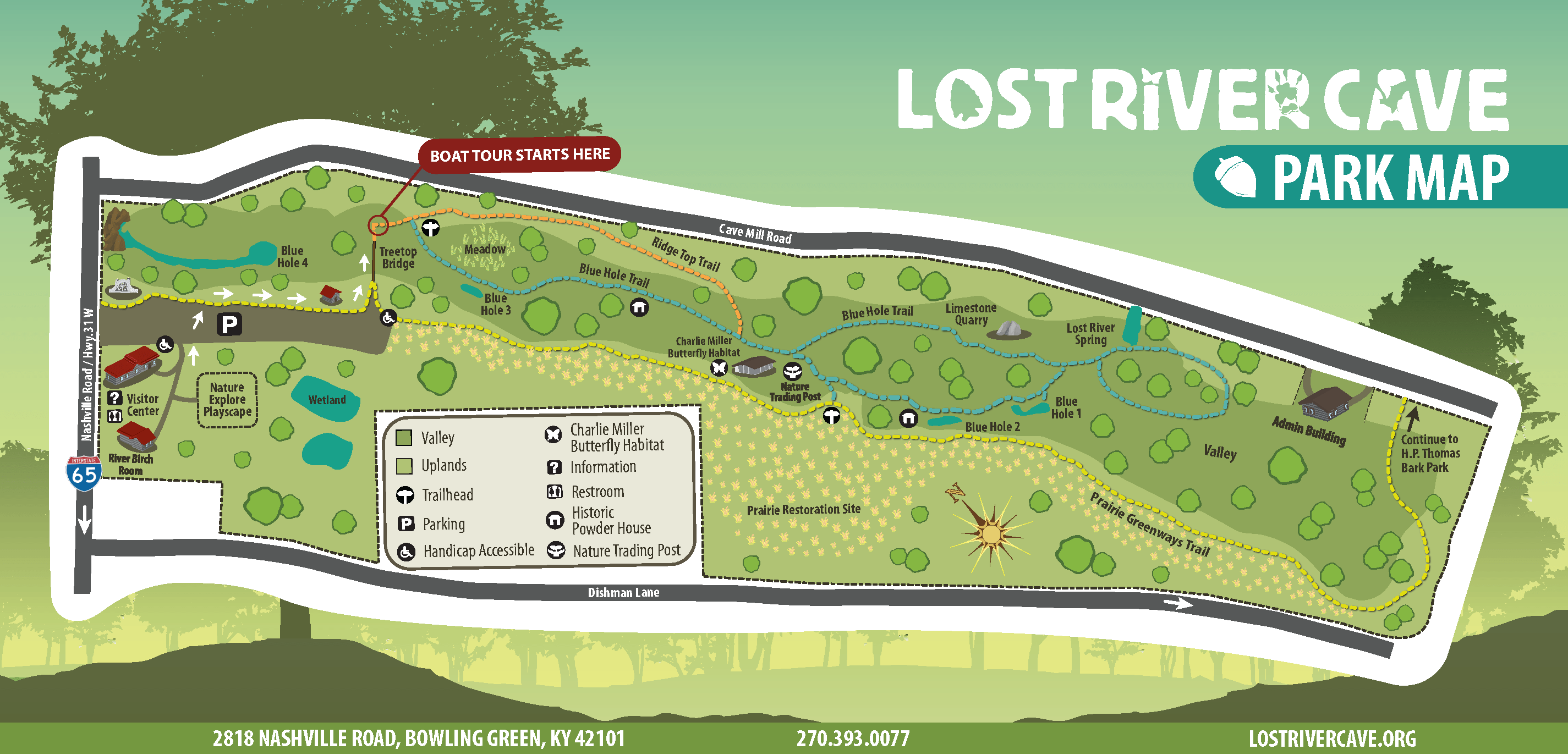 Trails & Activities Lost River Cave