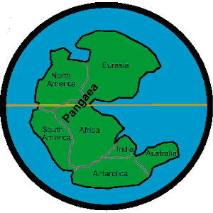 Map Of World Before Ice Age Before The Ice Age