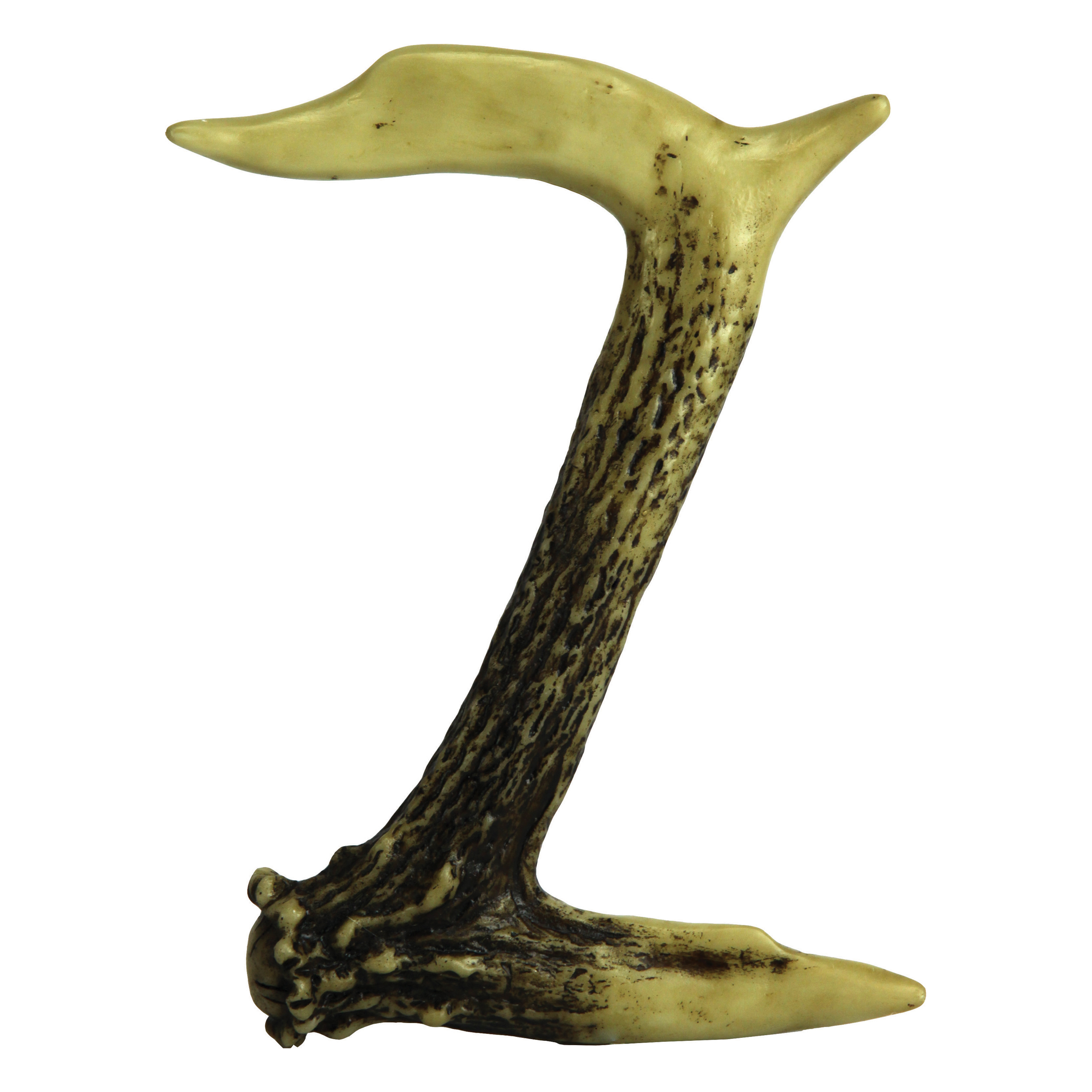 River's Edge Products Decorative Antler Letter Z, Rustic Wall Mounted
