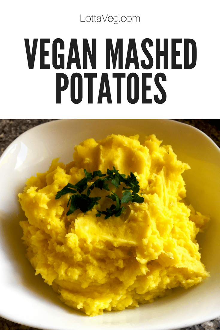 Vegan Mashed Potatoes Delicious Mashed Potato Recipe LottaVeg