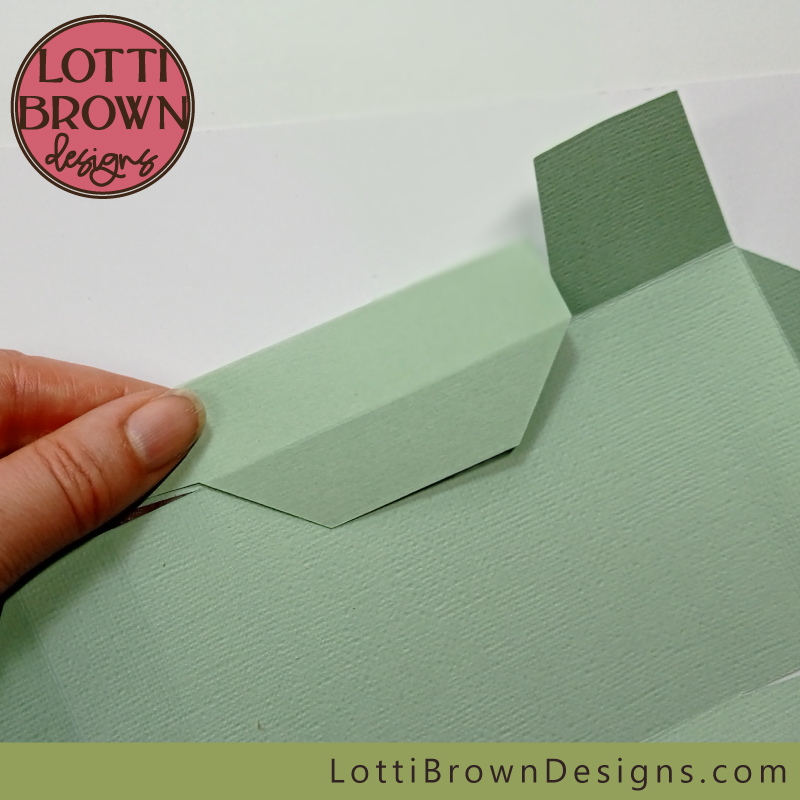 Gift Box Template Craft Tutorial