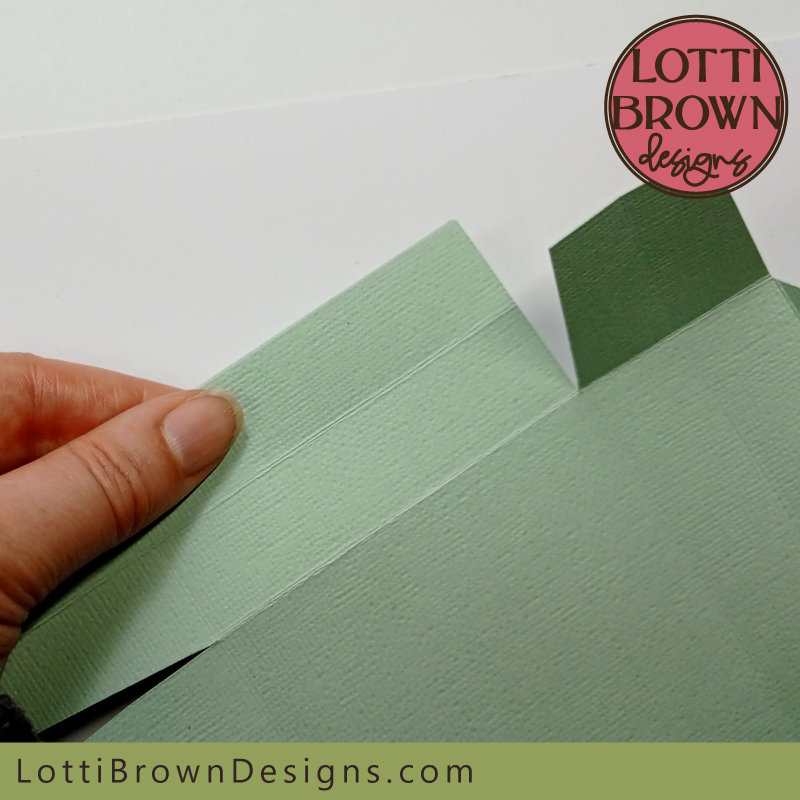 Gift Box Template Craft Tutorial