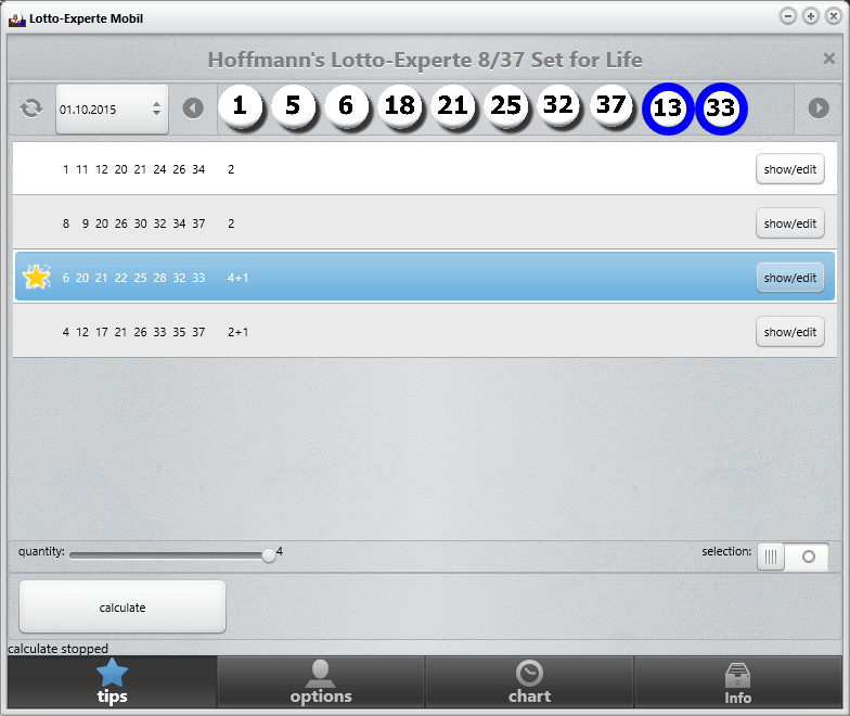 Australia Set of Life Results and Tips with Hoffmanns LottoExperte