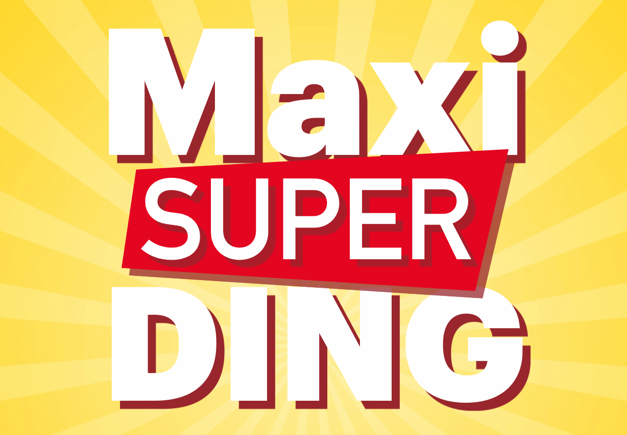 Neu MaxiSuperding bei LOTTO Hessen