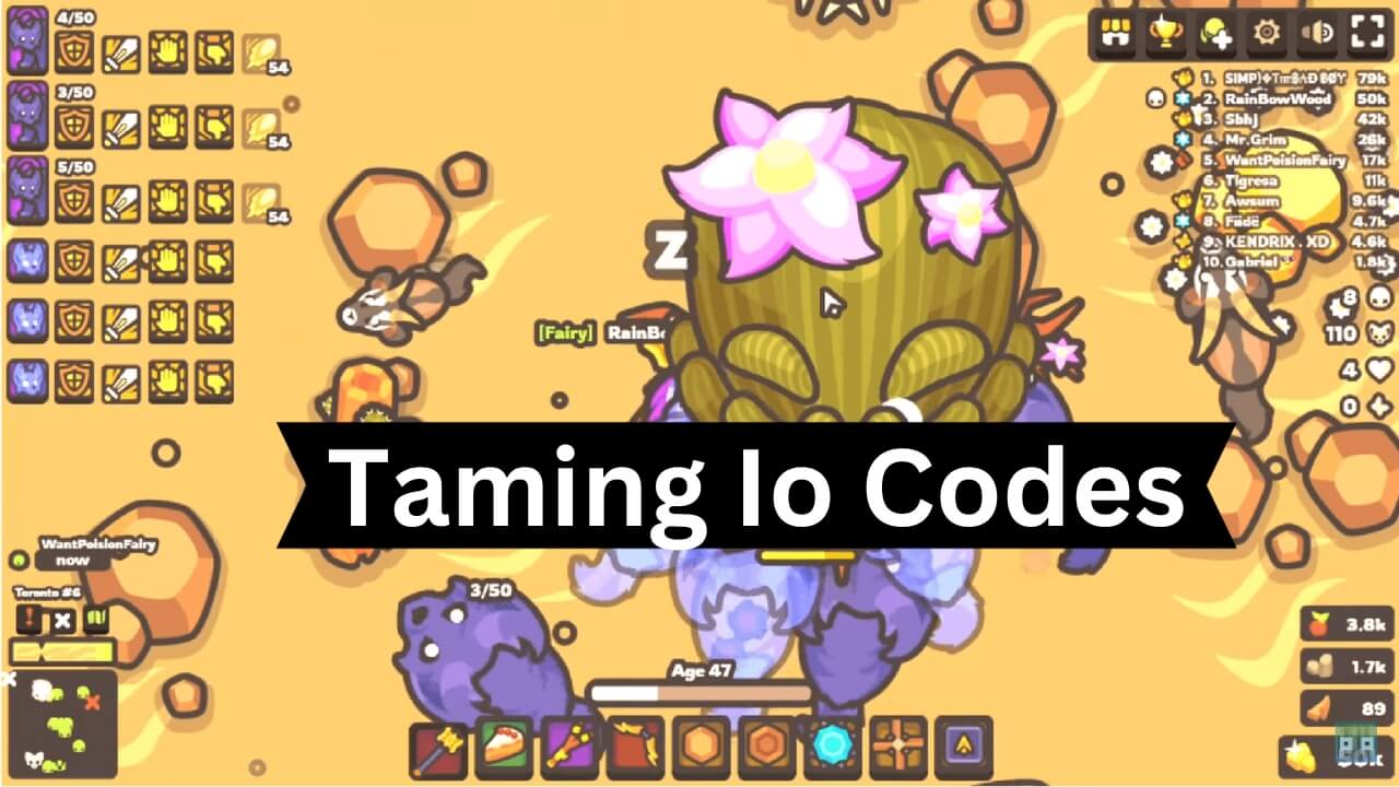 Taming io Codes (July 2024) Get Free Rewards!
