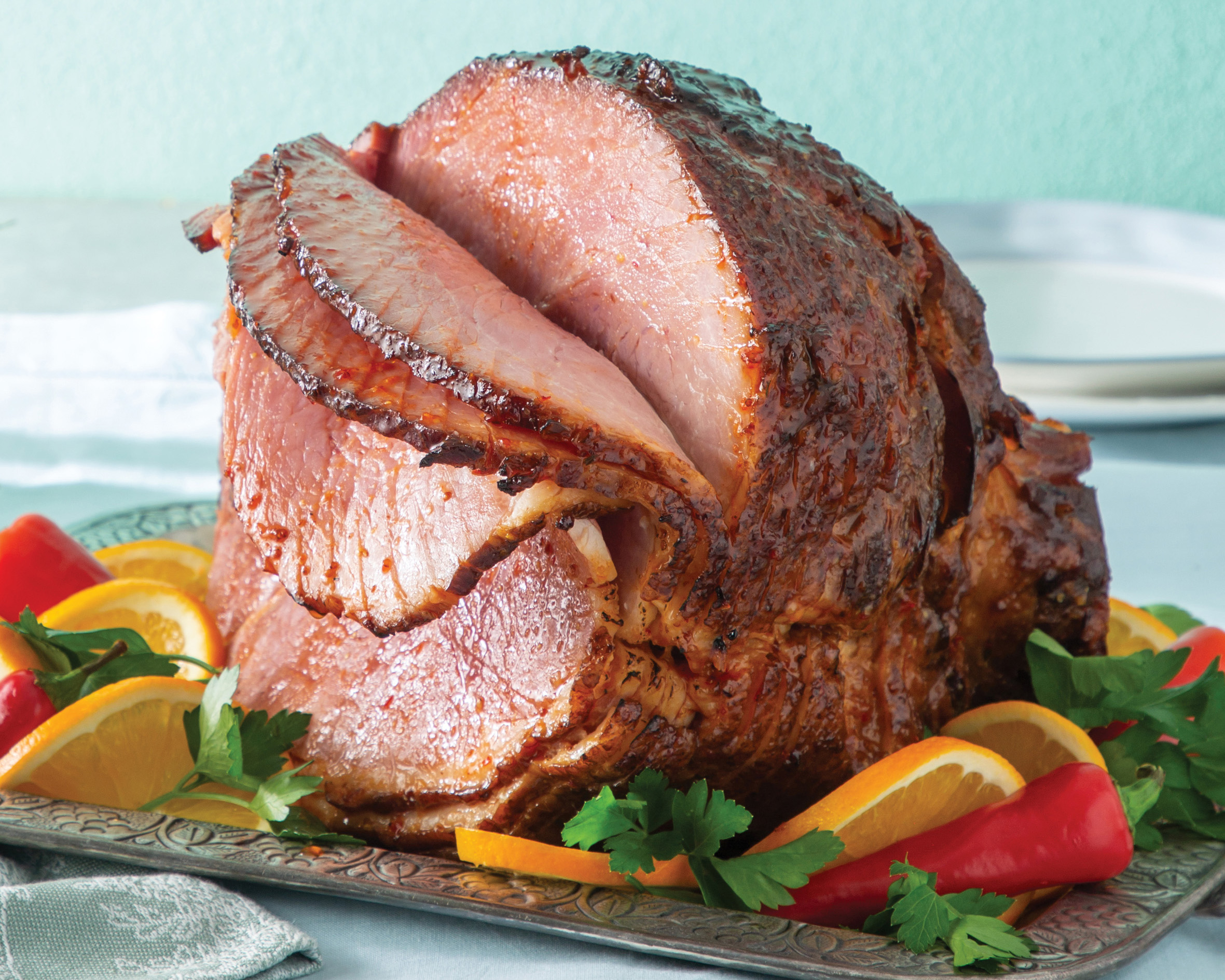 Pepper JellyGlazed Ham Louisiana Cookin