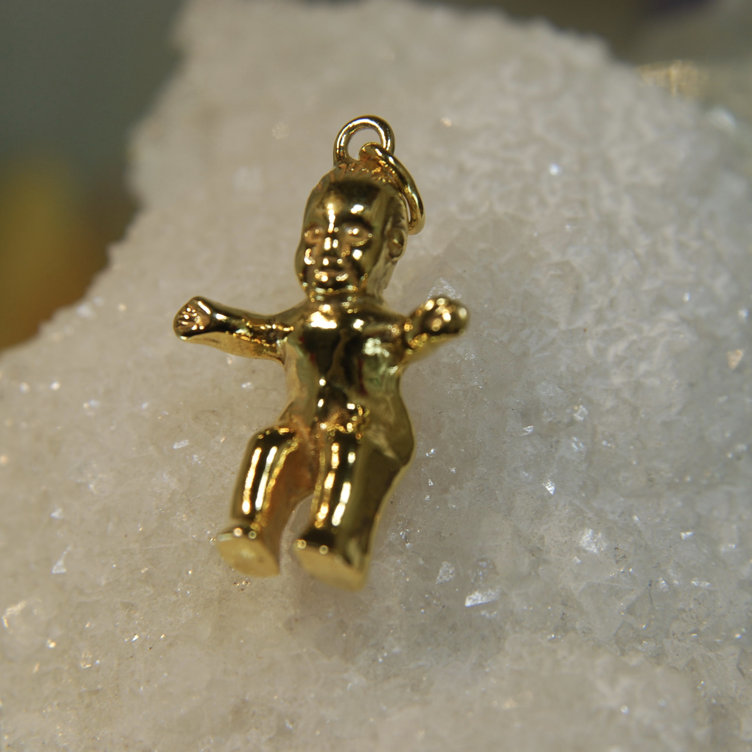 14 karat Yellow Gold King Cake Baby RJ150 Louisiana Opals by Rick's