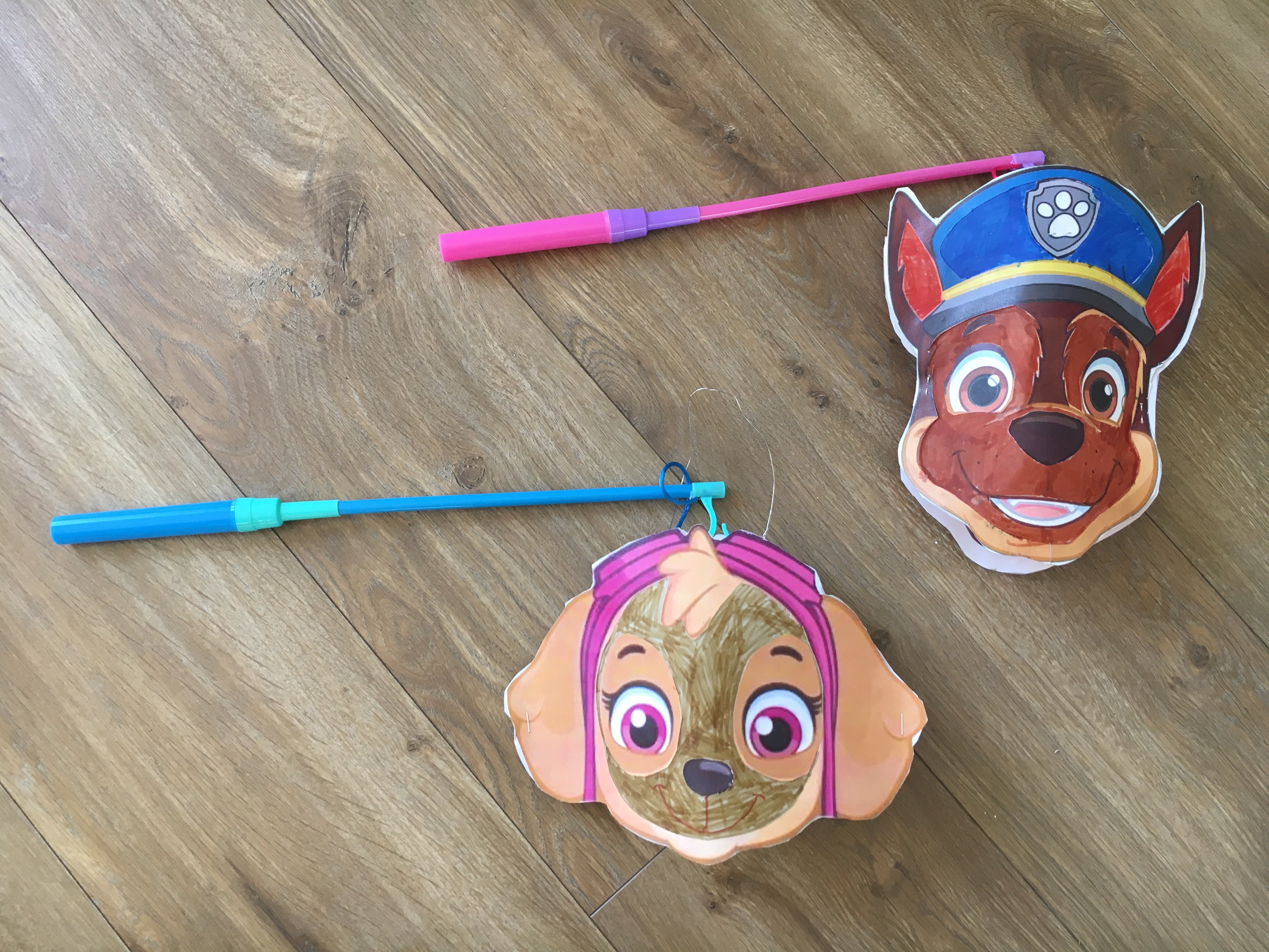 Diy Paw Patrol Lampion Diy Paw Patrol Lampion