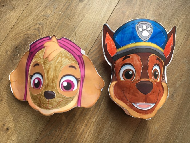 Lampionnen Paw patrol Skye en Chase. www.love2try.nl