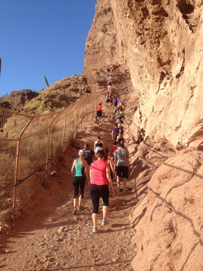 Hiking Camelback Mountain Love & Zest