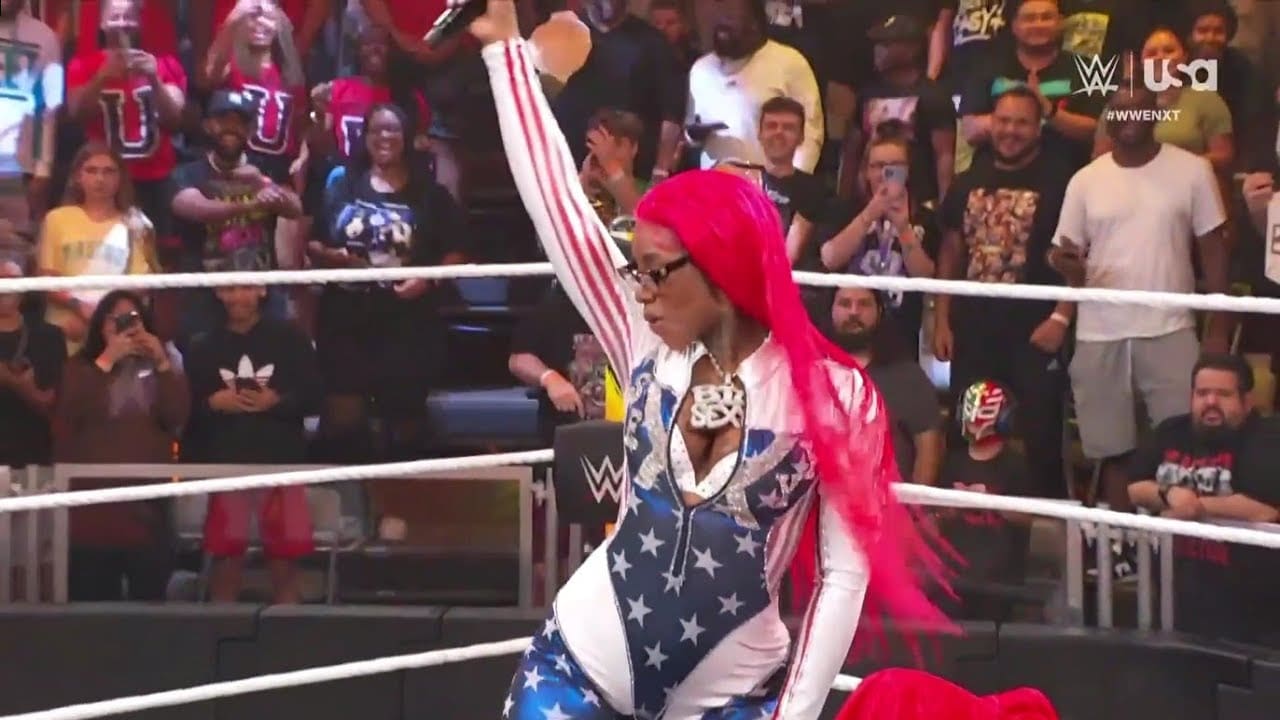 Sexxy Red Debuts On WWE NXT As A Special Guest | www.lovebscott.com