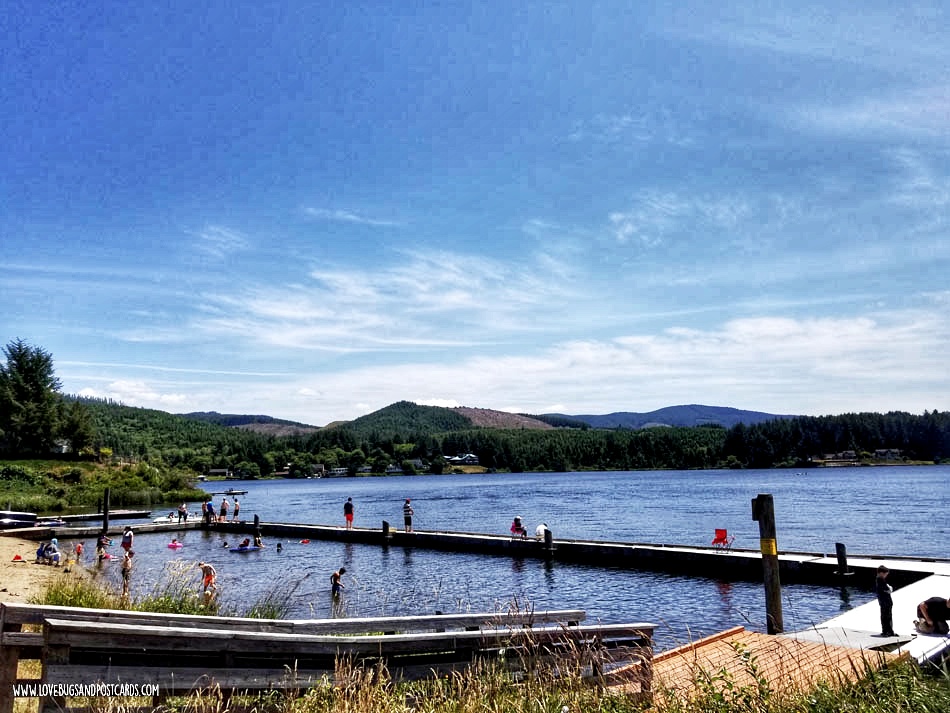 Devil's Lake State Recreation Area (Oregon) Lovebugs and Postcards