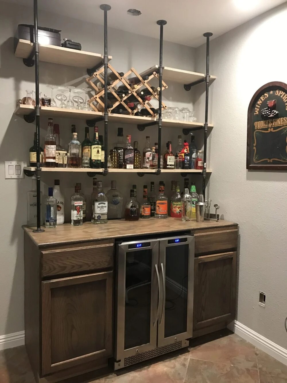 34 Ways to Style a Home Bar Shelf Love Decor Magazine