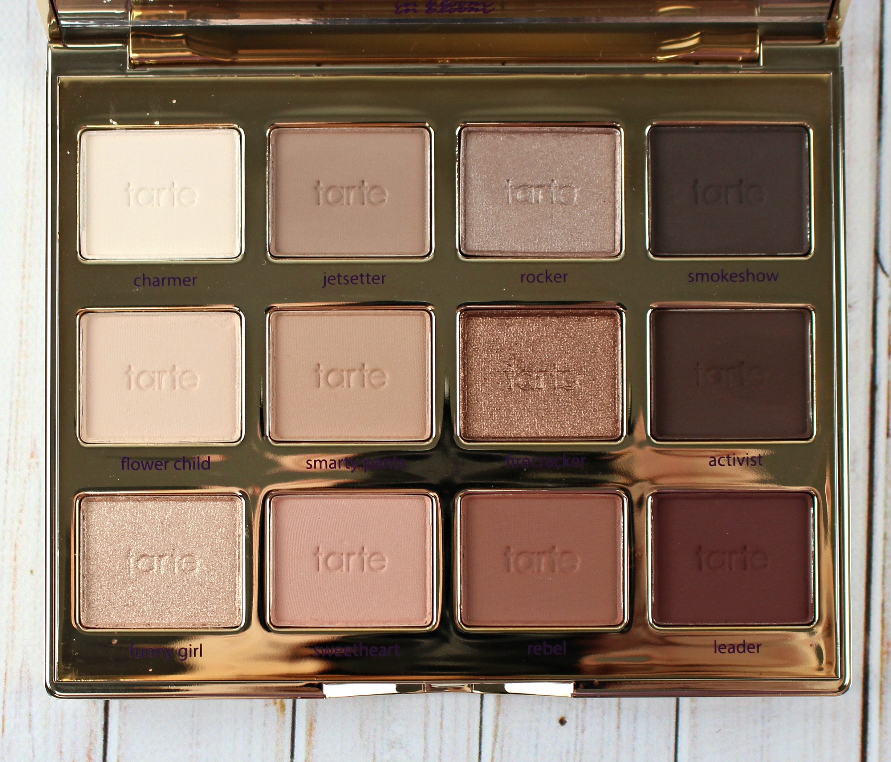 Tarte Tartelette In Bloom Palette Swatches & Review Love for Lacquer
