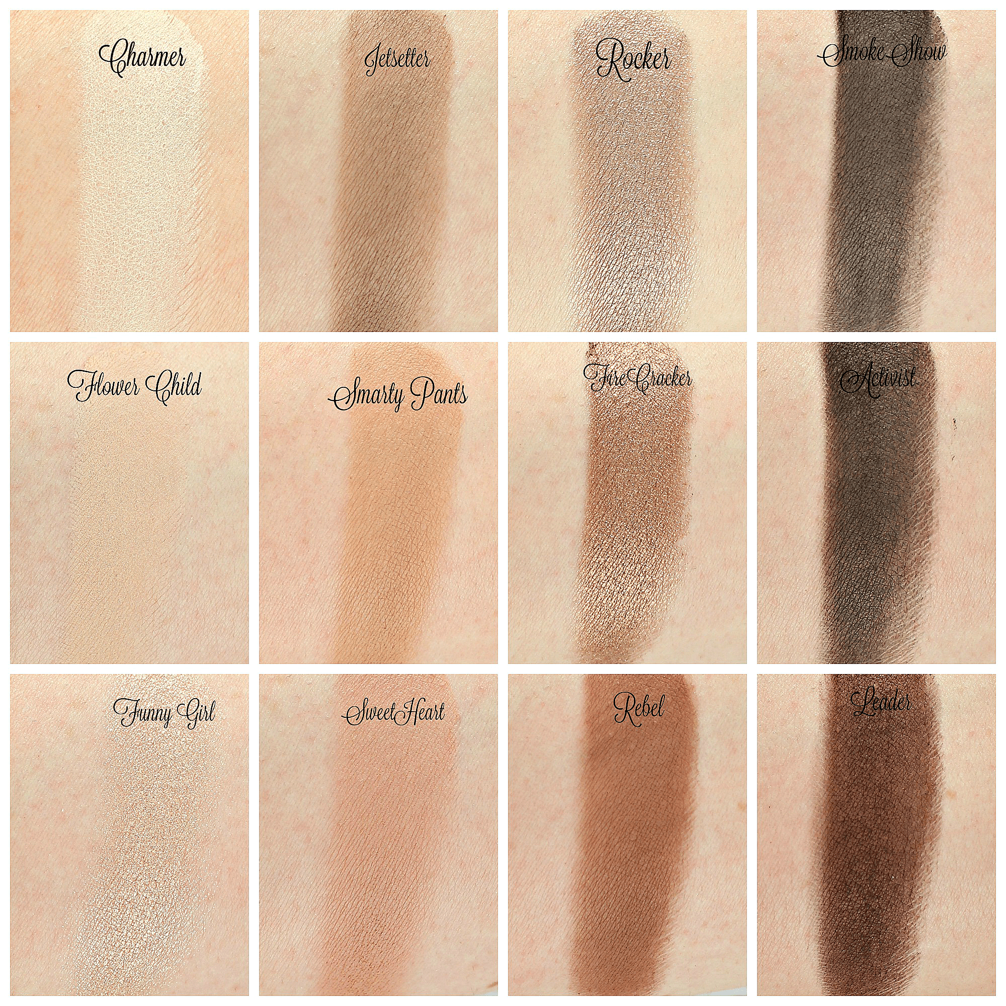 Tarte Tartelette In Bloom Palette Swatches Review Love For Lacquer My