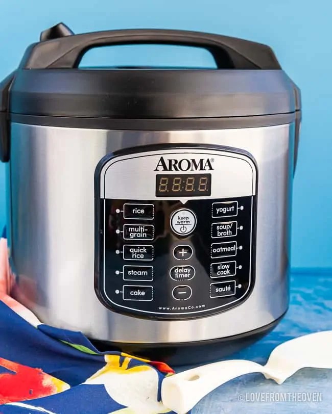 Aroma Rice Cooker Instructions & Recipe • Love From The Oven