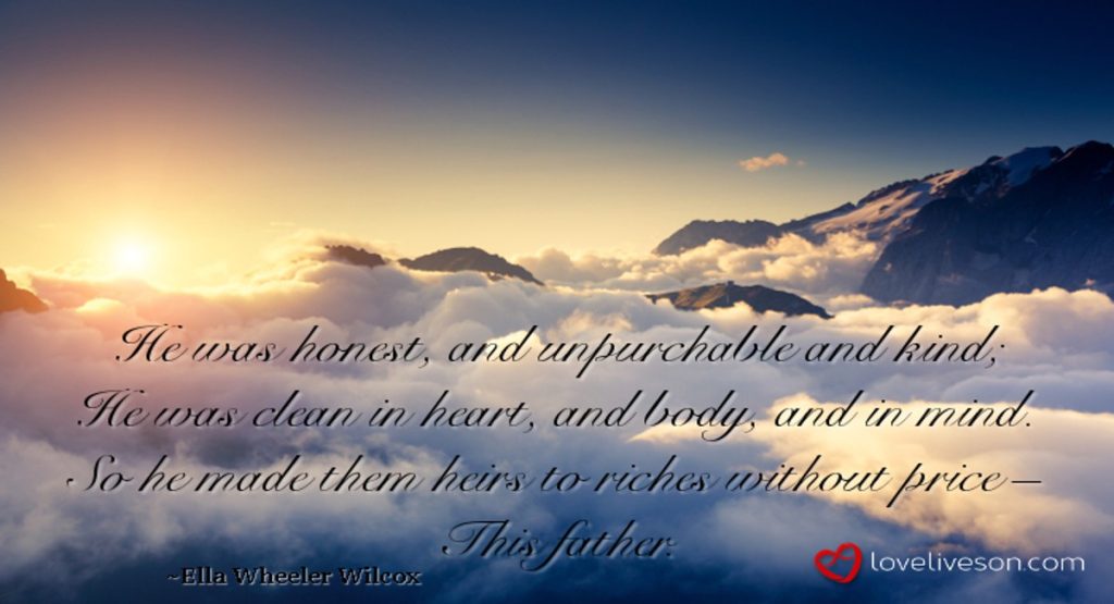 17 Best Funeral Poems for Dad