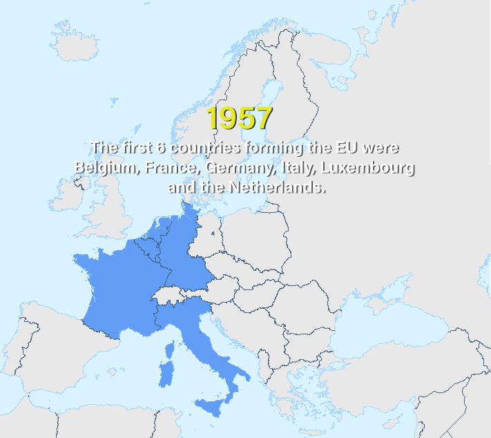 How the European Union grew over time gi Perspective