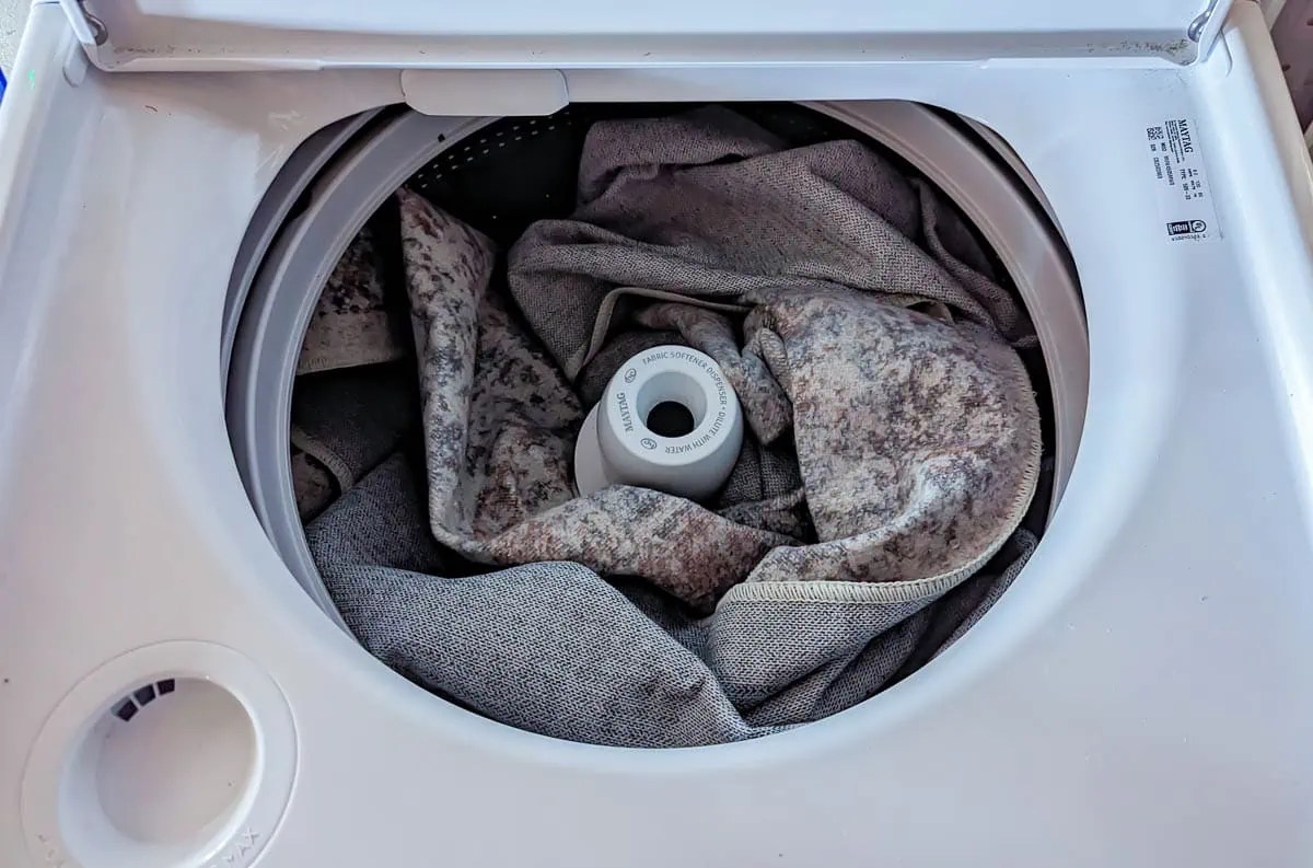 How my inexpensive washable rug is really holding up after nine months