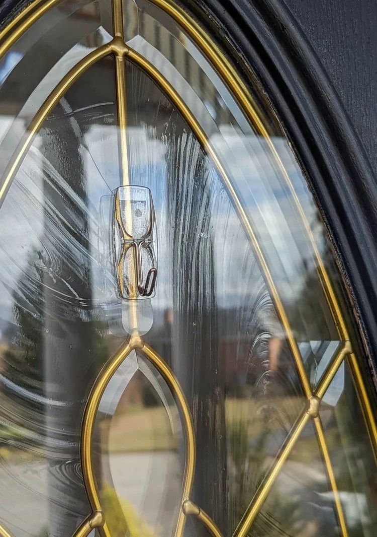 The Best Way to Hang a Wreath on a Glass Door