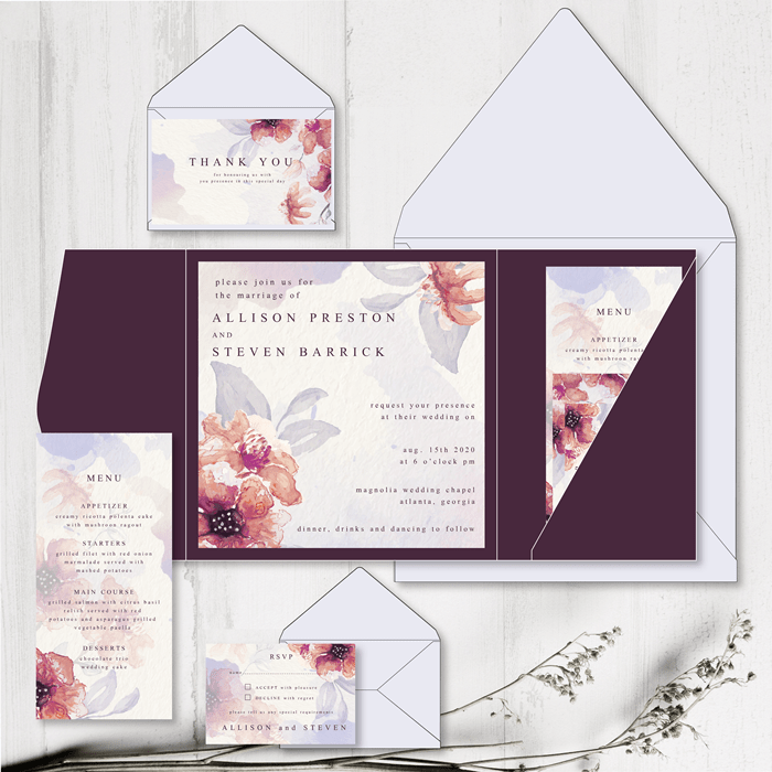 152 Pocket Invitations • Lovely Knot • Custom wedding invitations, Bar