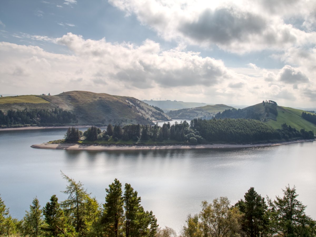 Llyn Clywedog Reservoir the dragon's tail lake Love Our Adventures
