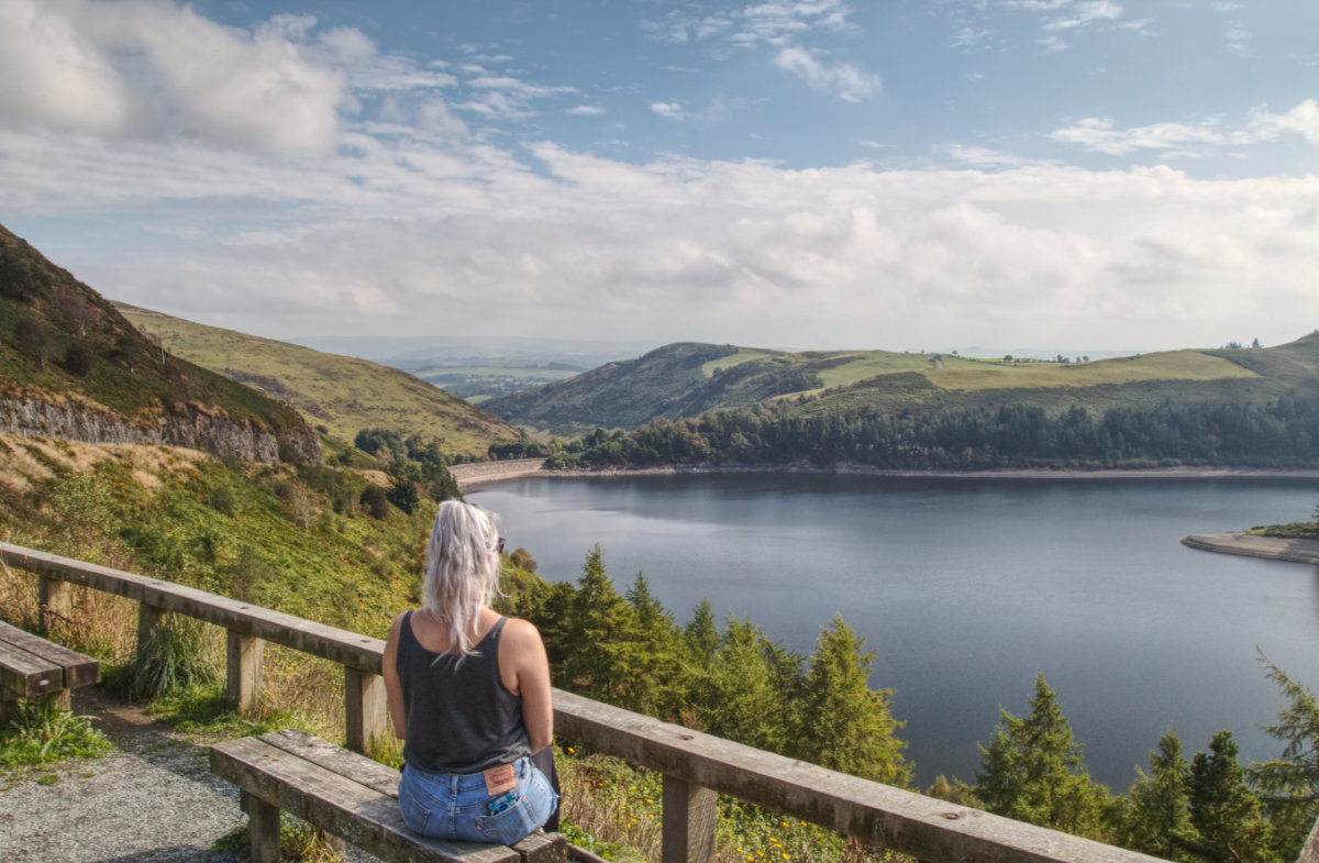Llyn Clywedog Reservoir the dragon's tail lake Love Our Adventures