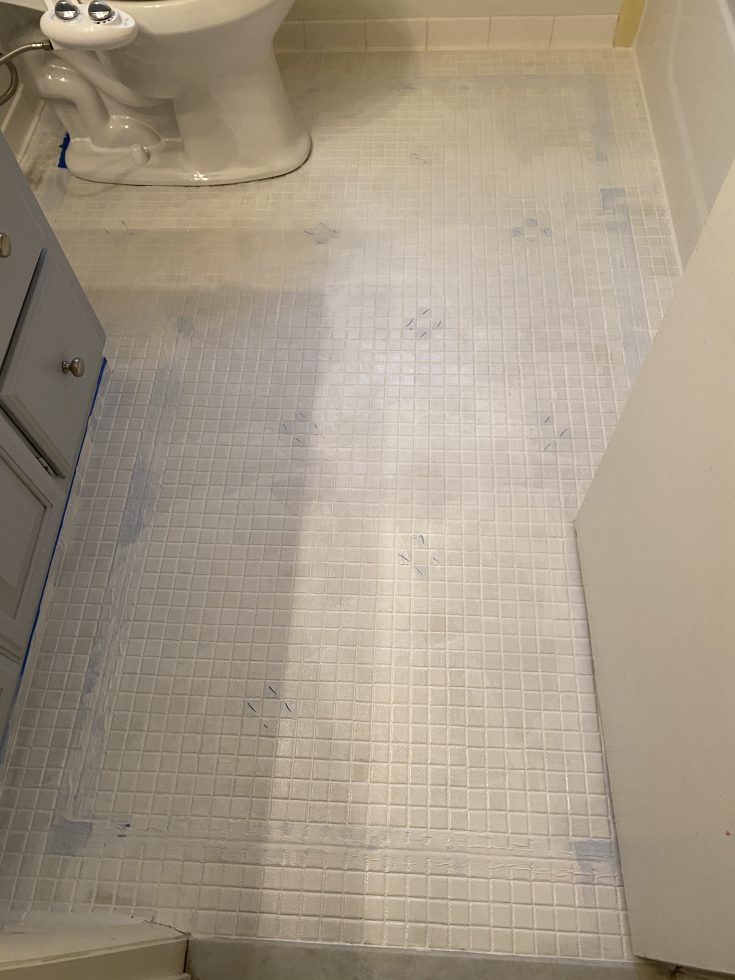 Painting Tile Floors A Rustoleum Floor Tile Paint Review Love Remodeled