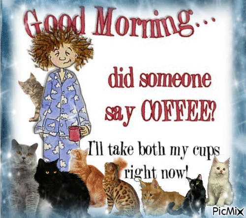 Good Morning...Did Someone Say Coffee Pictures, Photos, and Images for Facebook, Tumblr