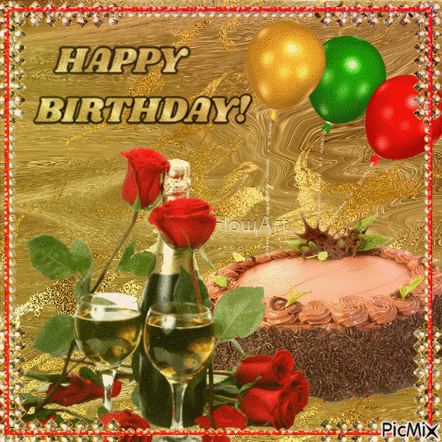 Cake, Champagne And Roses Pictures, Photos, and Images for Facebook