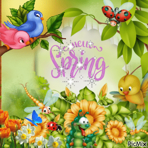 Hello Spring Pictures, Photos, and Images for Facebook, Tumblr