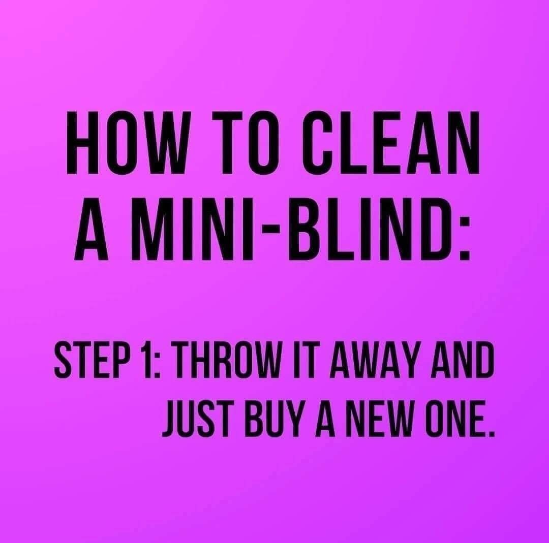How To Clean A Miniblind. Pictures, Photos, and Images for Facebook