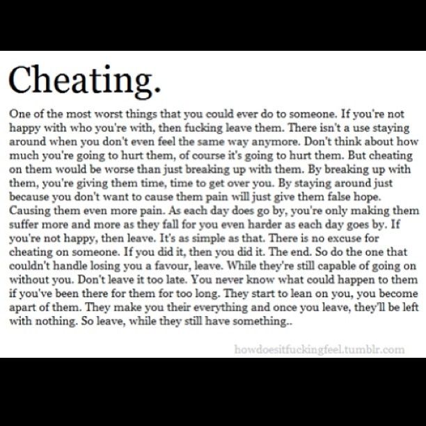 Cheating Pictures, Photos, and Images for Facebook, Tumblr