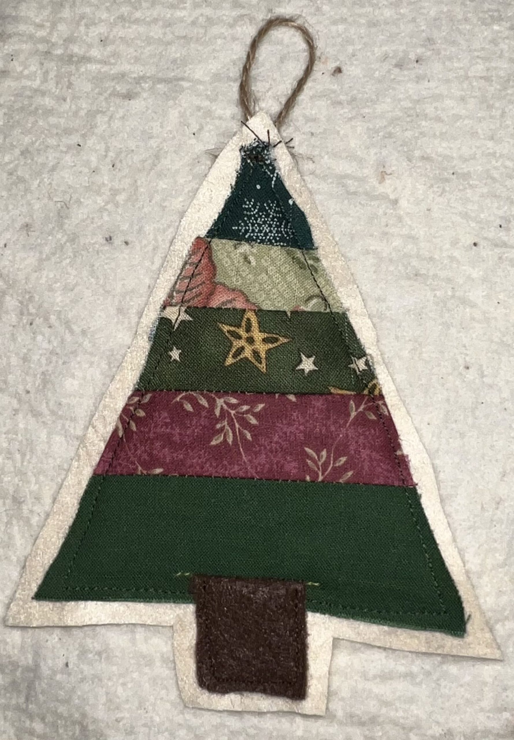 How to Make a Striped Christmas Tree Ornament Love to Sew Studio
