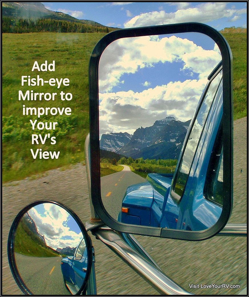 Add Fish Eye Mirror to The RV