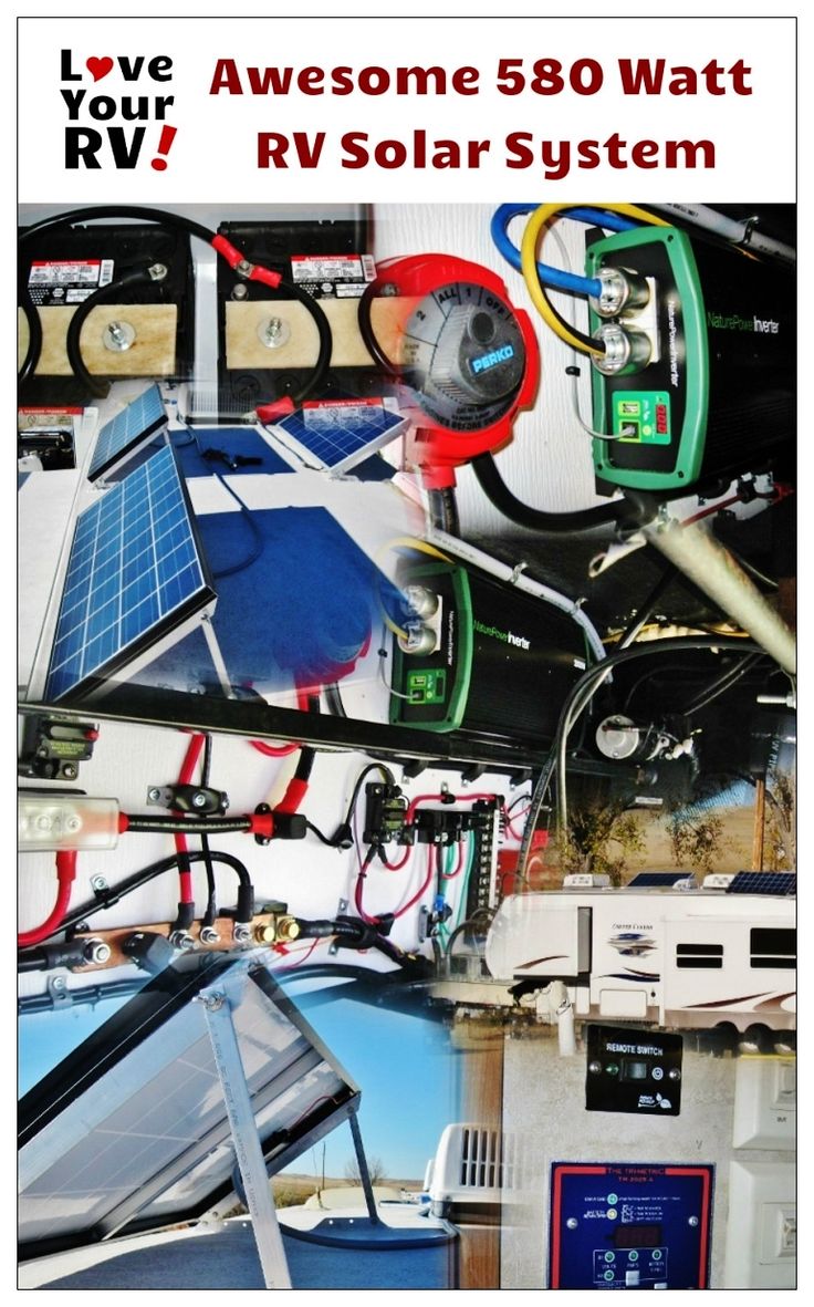 My Friends Awesome 580 Watt RV Solar Power System