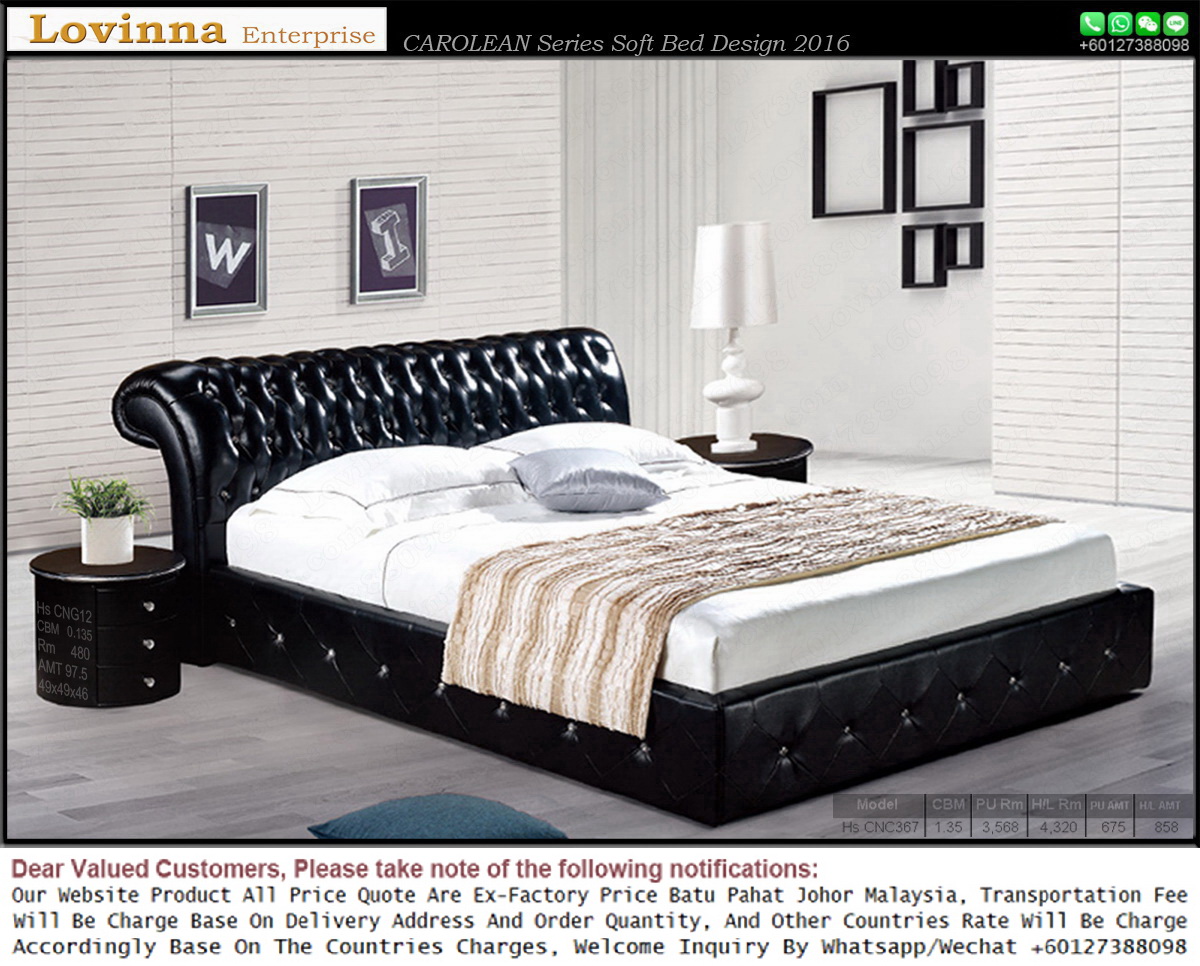 Lovinna Leather Bed